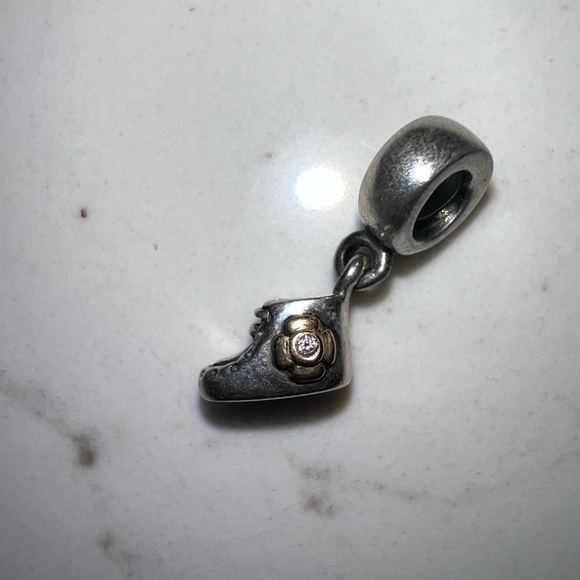 Pandora Jewelry - Pandora Baby Bootie Pink Cubic Zarconia Charm (790403)